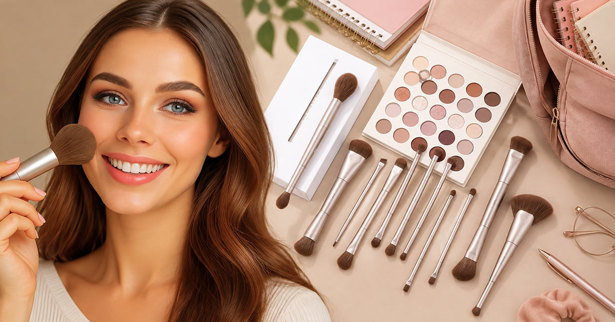 Best Makeup Brushes for Travel: What to Pack for Flights, Vacations and Weekend Trips