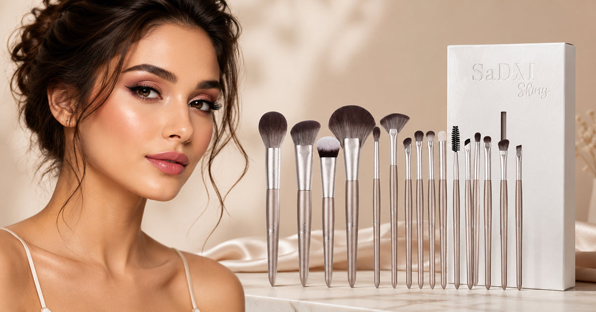 Why SadM Shiny's 15-Piece Brush Set is a Must-Have for Aspiring Makeup Artists